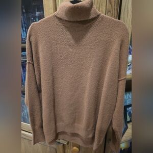 Vince Camuto Men's Turtleneck Sweater in Rich Tan